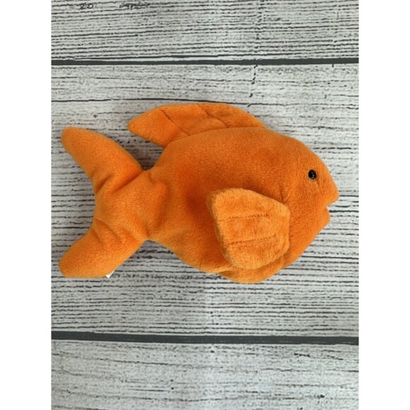 Goldie 1993 TY Beanie Babies 4th Generation Swing 3rd Tush Tag PVC Pellets NEW - Picture 2 of 7